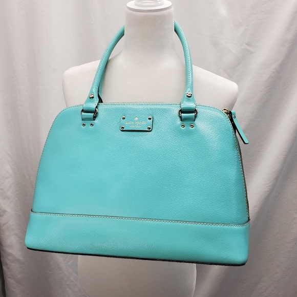 Teal blue kate spade purse Outlet